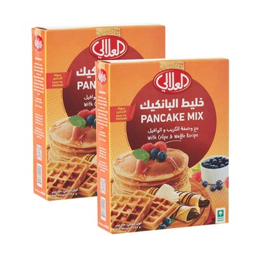 خلطة بان كيك العلالي 454 جم عبوة 2 قطعة