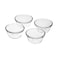 Anchor Hocking Glass Custard Cups 6 Ounces 4 Pieces Set