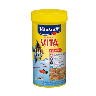 Vitakraft Fish Food Premium Vita Flake Mix 250ml