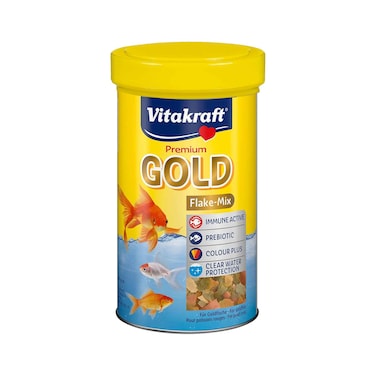 Vitakraft Premium Gold Flake Food 250ml
