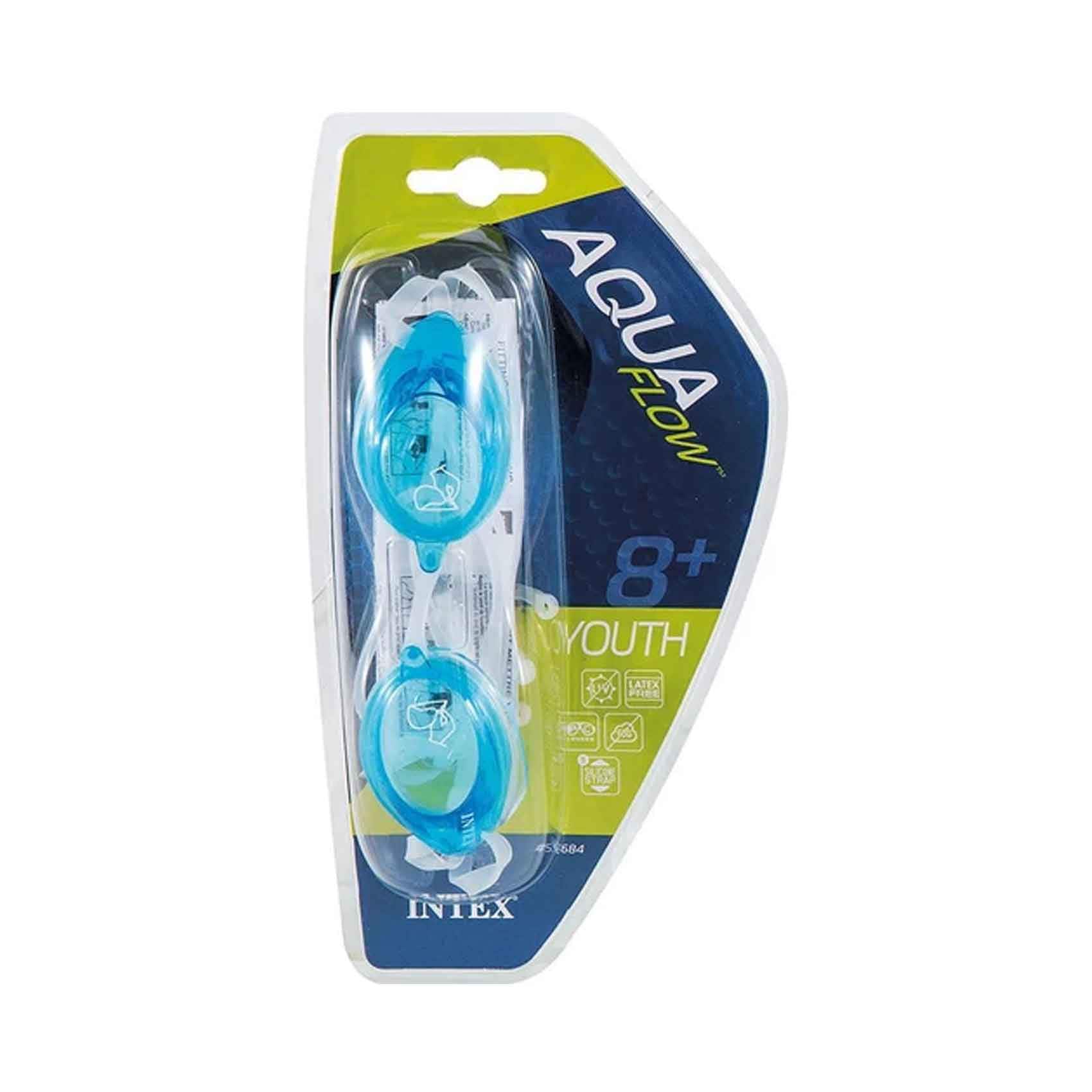 Buy Intex Aquaflow Youth 8+ Goggles #55684 Assorted Online