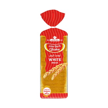 Qbake White Bread 550g