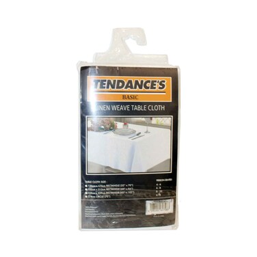 مفرش طاولة شيك دائري 70سم أبيض