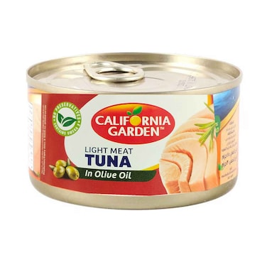California Garden Light Solid Tuna In Olive Oil 185g