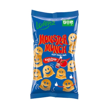 Lorenz Snack World Monster Munch Ketchup Chips 75g