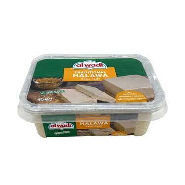 Alwadi Halawa Plain 454g