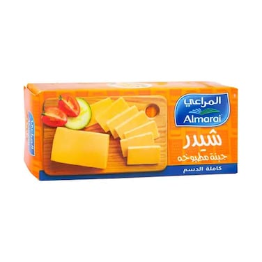 Almarai Cheddar Processed Cheese Lite 454g