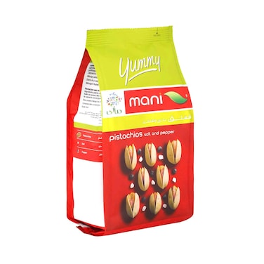 فستق ماني اللذيذ بالملح والفلفل 175 جرام