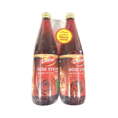 Dabur Rose Syrup 710mlx2 Pieces