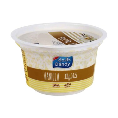 Dandy Scotch Vanilla Ice Cream Cup 125ml
