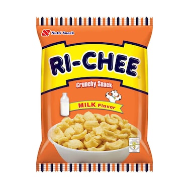Nutri Snack Ri-Chee Crunchy Snack Milk Flavor 50g
