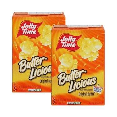 Jolly Time Popcorn Assorted 298gx2pieces