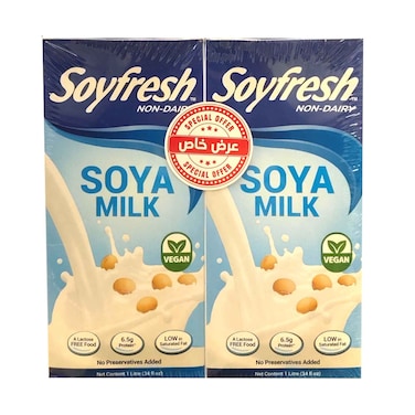 Drinho Soya Milk Fresh Assorted 1Lx2's