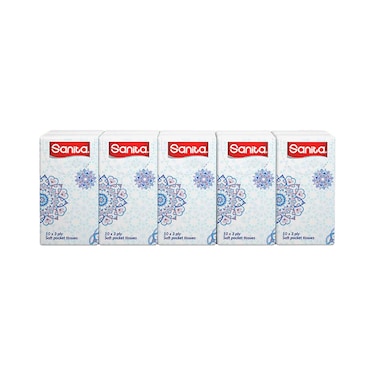 Sanita Club Soft Pocket Tissue 3ply 10 Pieces