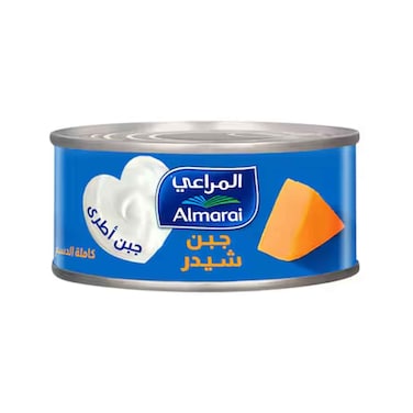 Almarai Cheddar Cheese Full Fat Tin 113g