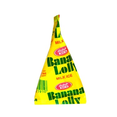 KDD Banana Lolly Banana Flavoured Milk Ice 62.5ml