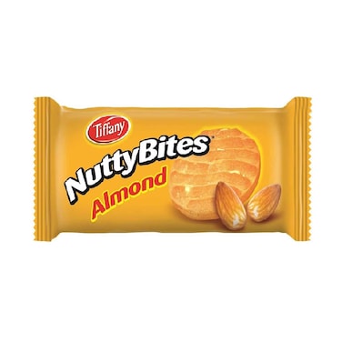 Tiffany Nutty Bites Almond Biscuit 72g