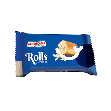 Americana Mini Roll Vanilla 20g