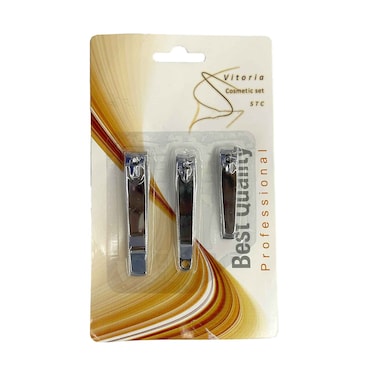 STC Nail Clipper Stainless 3Sizes 3s