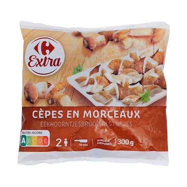 Carrefour Frozen Ceps In Pieces 300g