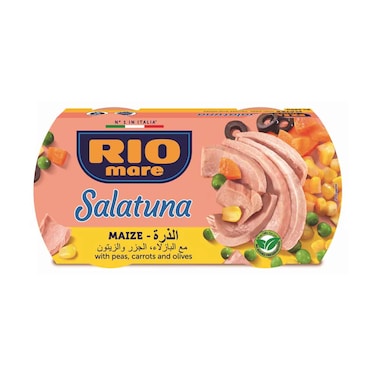 Rio Mare Salatuna Vegetables &amp; Tuna Salad (2x160g)