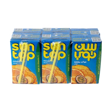 Suntop Mixed Fruit Drink 250mlx6 Pieces