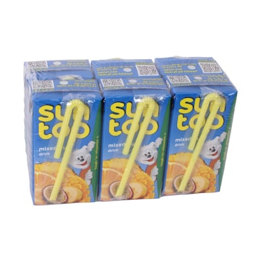 مشروب سنتوب بالفواكه المشكلة، 125 مل × 6 قطع