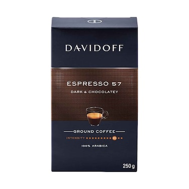 Davidoff Coffee Espresso 57 Dark &amp; Chocolatey 250g