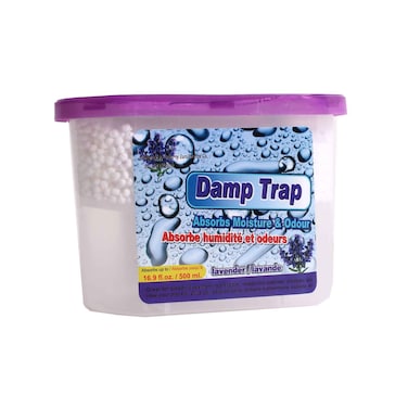 Damp Trap Interior Dehumidifier Lavender 500ml
