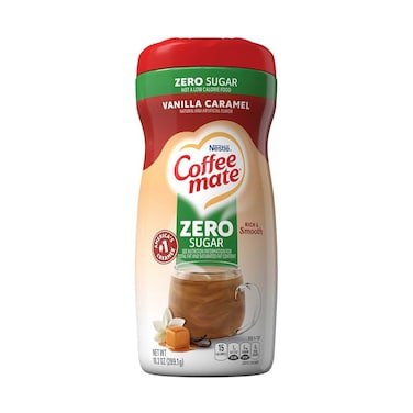 Nestle Coffee Mate Zero Sugar With Vanilla Caramel Rich &amp; Smooth Coffee Creamer 289g