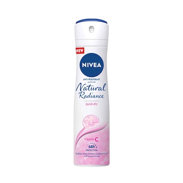Nivea Anti Perspirant For Female Natural Radiance Quick Dry 200ml
