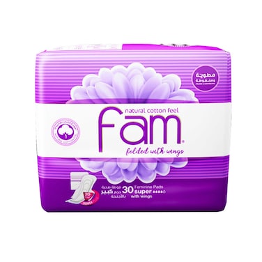 Fam Super With Wings 30 Pads