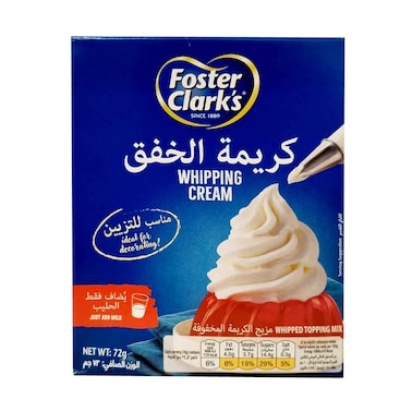 Foster Clark's Whipping Cream 72g
