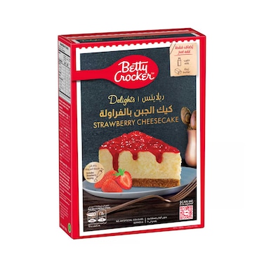 Betty Crocker Cheesecake Mix No Bake Strawberry 360g