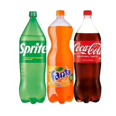 Coca Cola Pet Assorted 1.25Lx3 Pieces