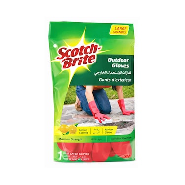 3M Scotch-Brite Outdoor Hand Gloves Large