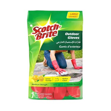 3M Scotch-Brite Outdoor Hand Gloves Large