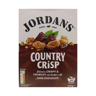Jordan's Country Granola Crisp Dark Chocote 500g