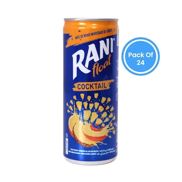 كوكتيل راني فلوت بنكهة الفواكه، ٢٤٠ مل × ٢٤ قطعة