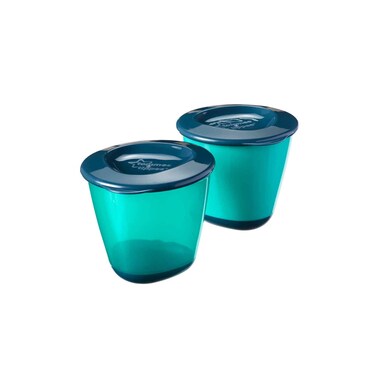 تومي تيبي بوب آبس أوعية الفطام X2 أزرق 4 شهر+