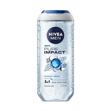 Nivea Men Shower Gel Pure Impact 250ml