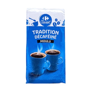 كارفور   قهوة بالكافيين 250 غ