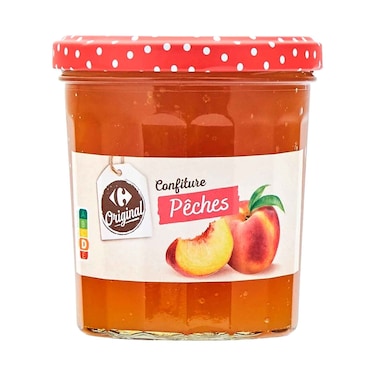 مربى كارفور الخوخ 370 غرام