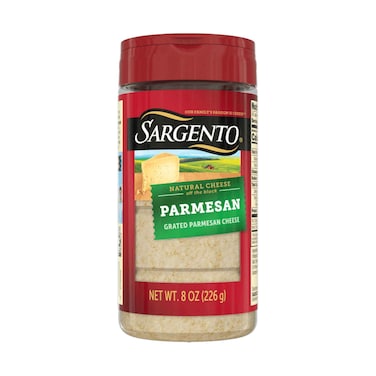 Sargento Natural Cheese Parmesan, Grated Parmesan Cheese 226g