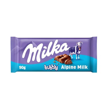 Milka Bubbly Alpine Milk 90g
