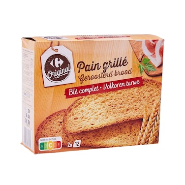 كارفور رقائق القمح المحمص 500 غرام