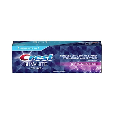 Crest 3D White Deluxe Healthy Shine Whitening Toothpaste 75ml
