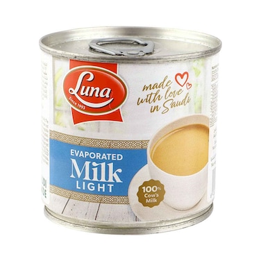 LUNA EVAPORATED MILK LIGHT 170GR