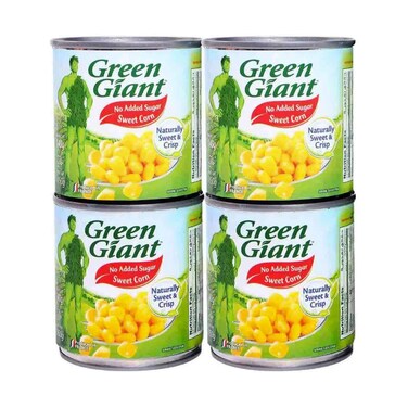 العملاق الأخضر حلويات الذرة المقرمشة 150 جرام × 4