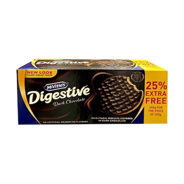 Mcvities Digestive Wheatmeal Biscuit Dark Chocolate 250g